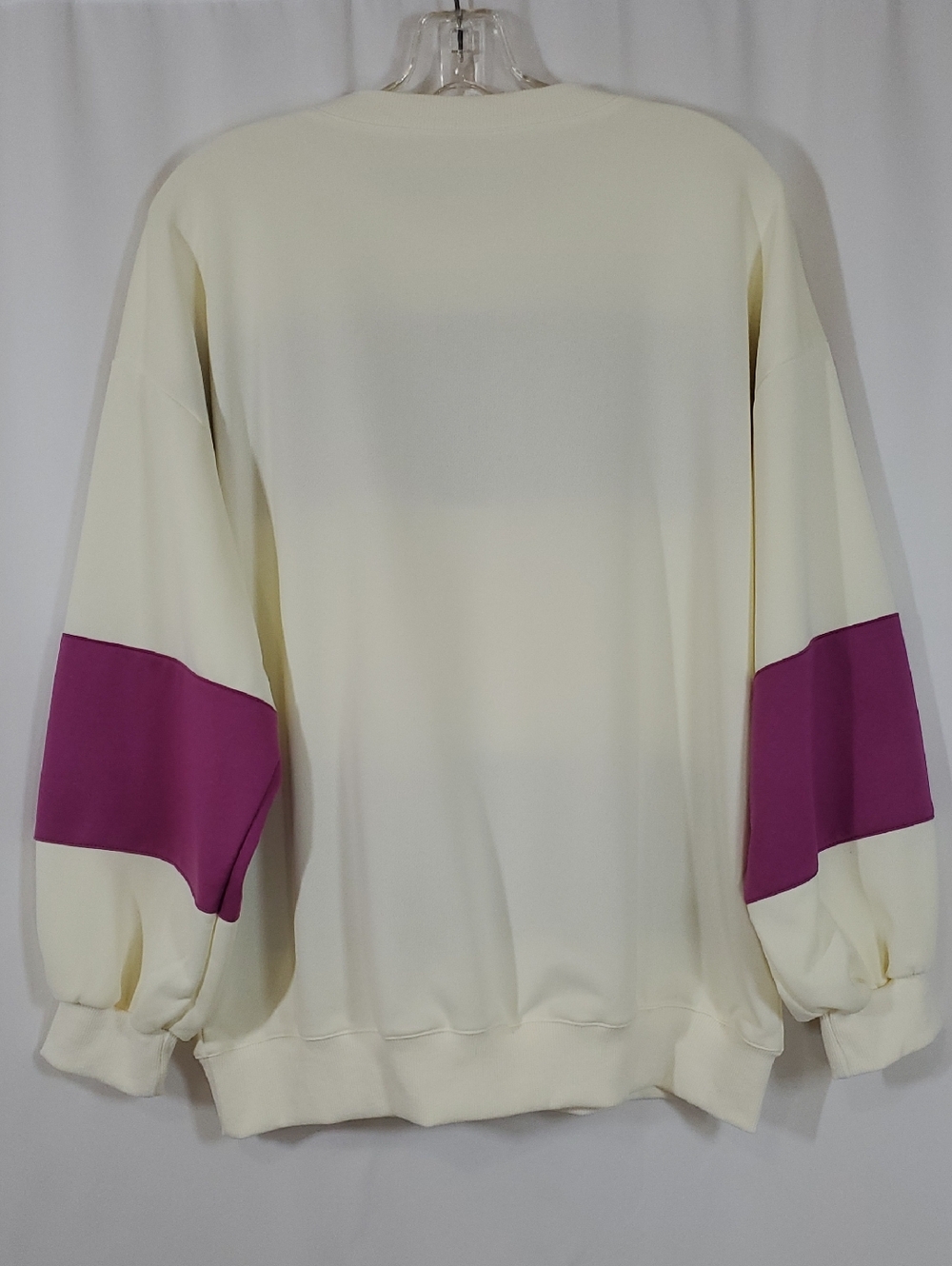 Women's Halloween Oversized Sweatshirt Pullover Trick Or Treat ~ Sequins - Picture 10 of 11